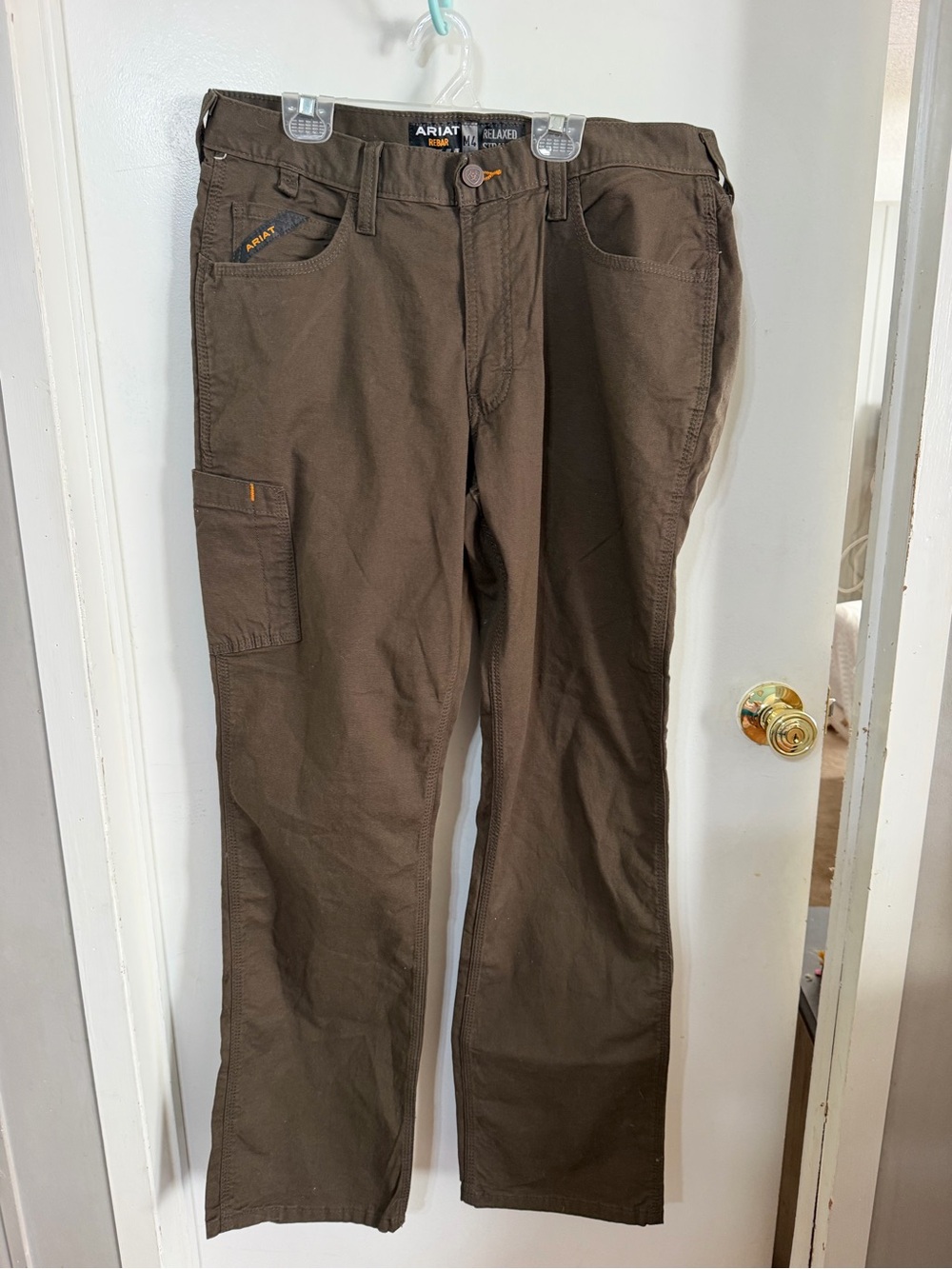 Ariat Men's Dark Brown Cargo Work Pants